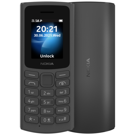 Nokia 105 DS 2021 Black AE TA-1385 16VEGB21A05